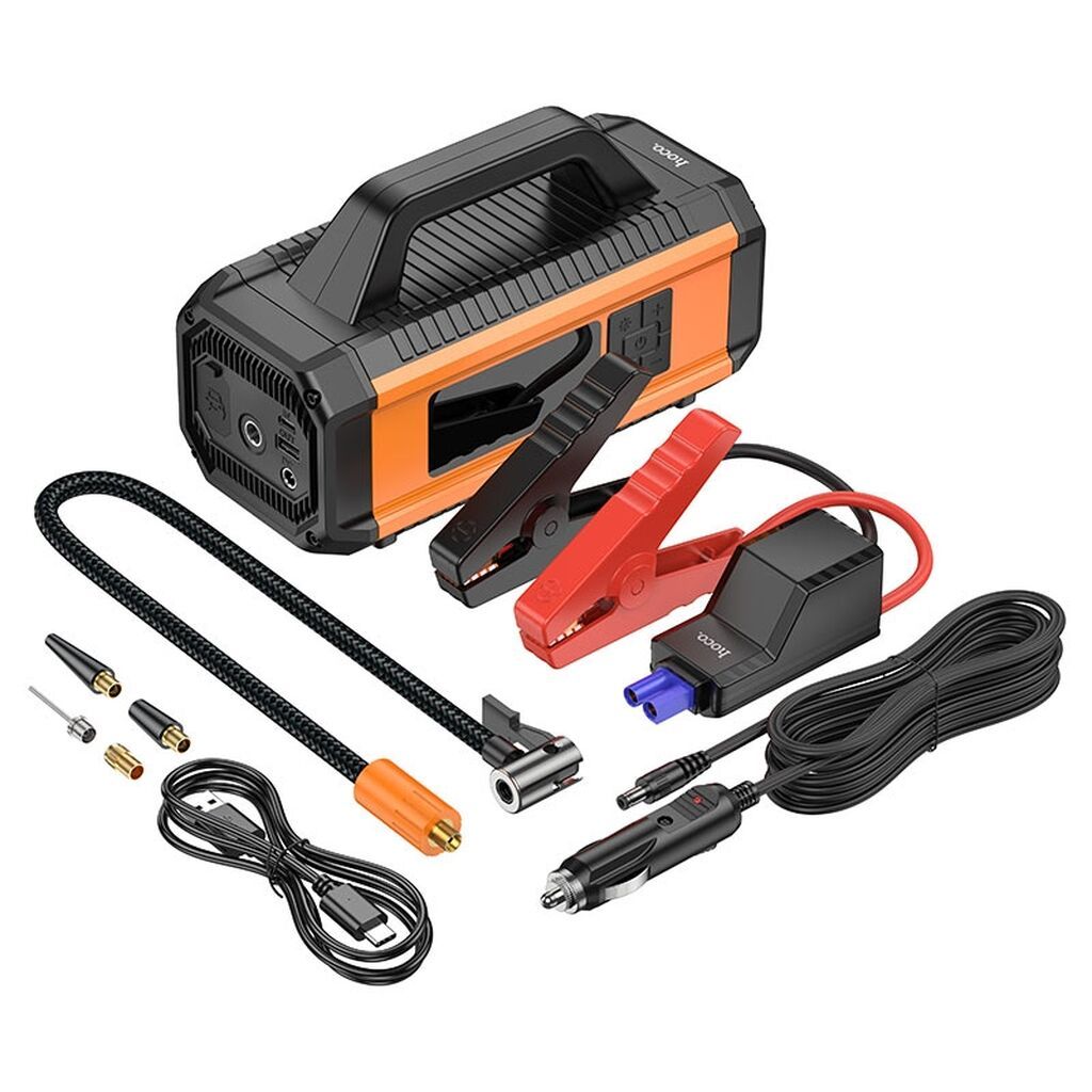 HOCO. - çoxfunksiyalı avtomobil köməkçi cihazı – start verici, hava