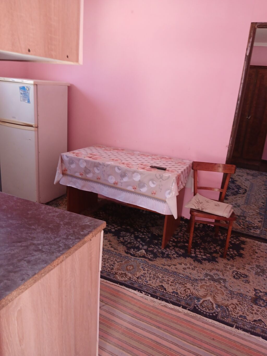 Kiraye verilir 1 otaqlı həyət evi – mətbəx-studio planı - Giriş - şəkil 3