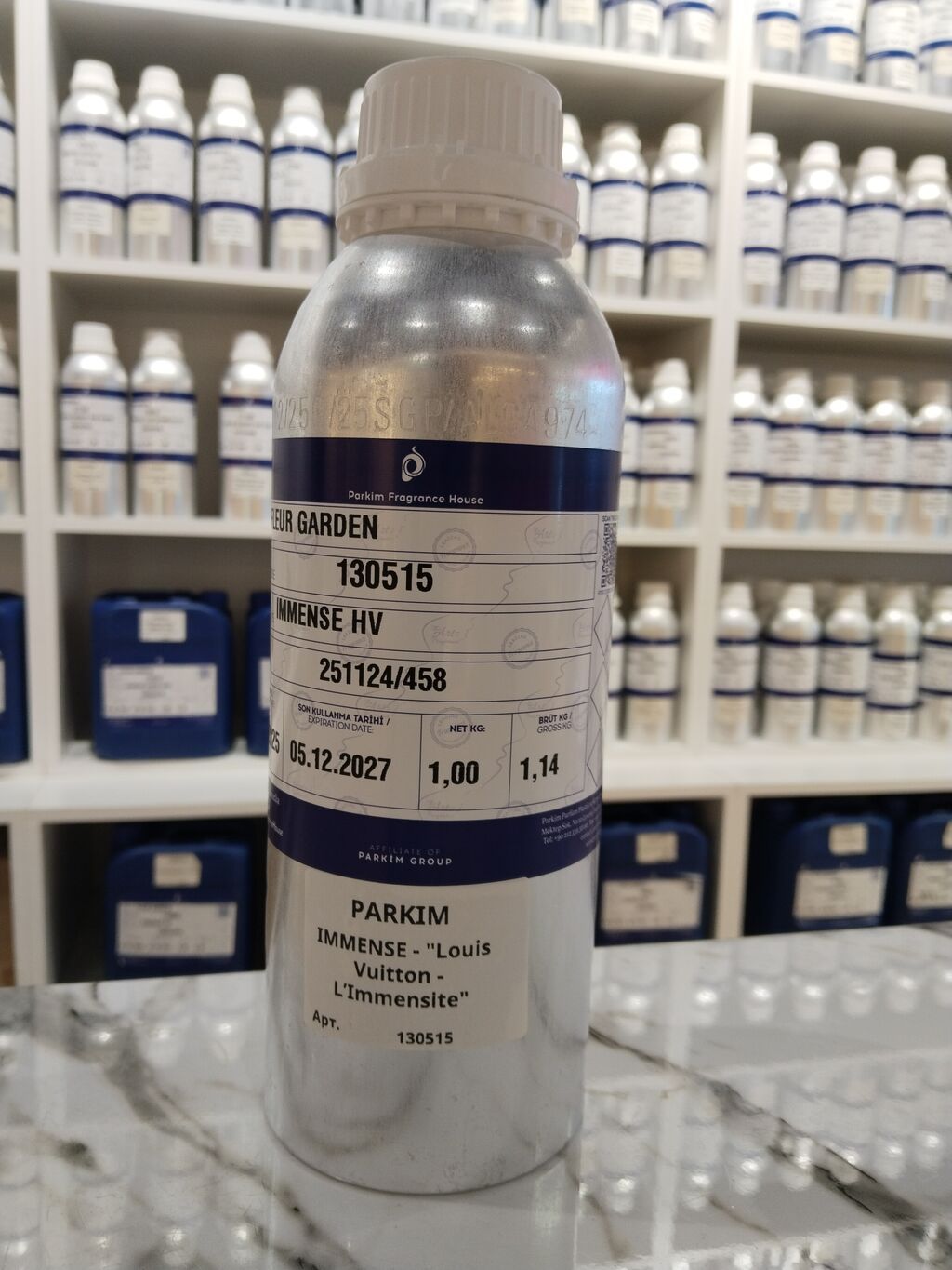 Parkim Fragrance House – ətir konsentratları (1 kq/alüminium bidon) - şəkil 2
