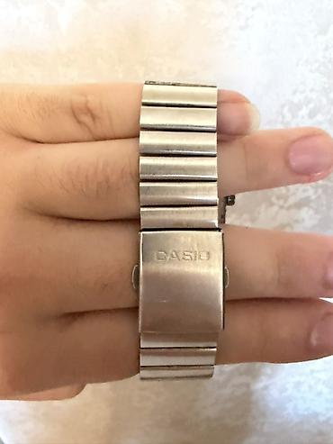 İşlənmiş, Qol saatı, Casio, rəng - Gümüşü - şəkil 3