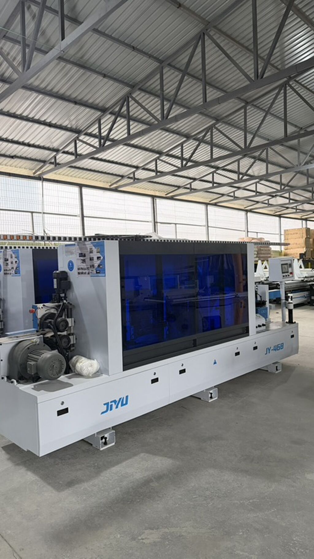 Məhsul: Avtomatik kənarbağlama xətti – JYV JY-468 seriyası (sənaye