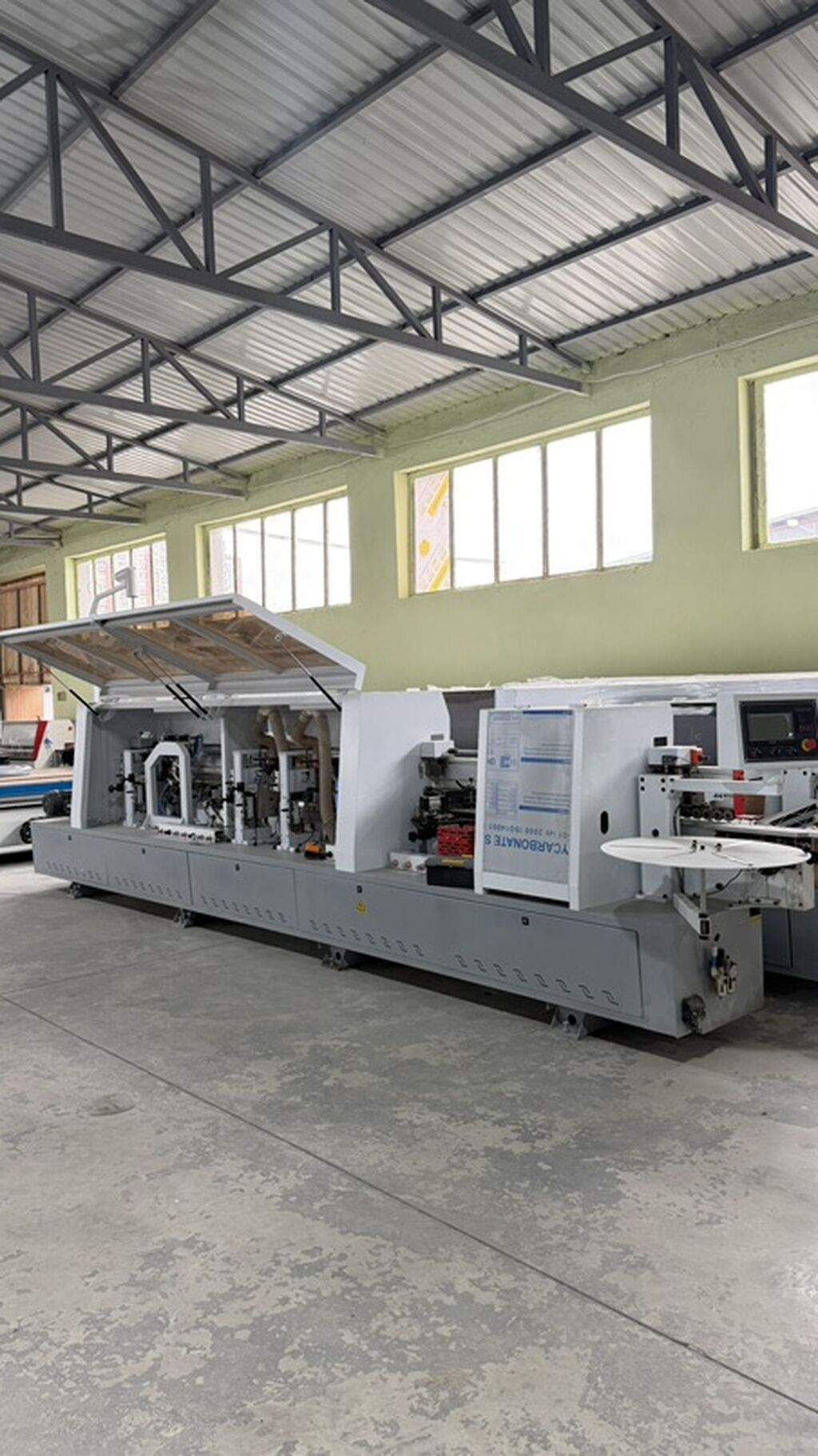 Məhsul: Avtomatik kənarbağlama xətti – JYV JY-468 seriyası (sənaye - şəkil 2