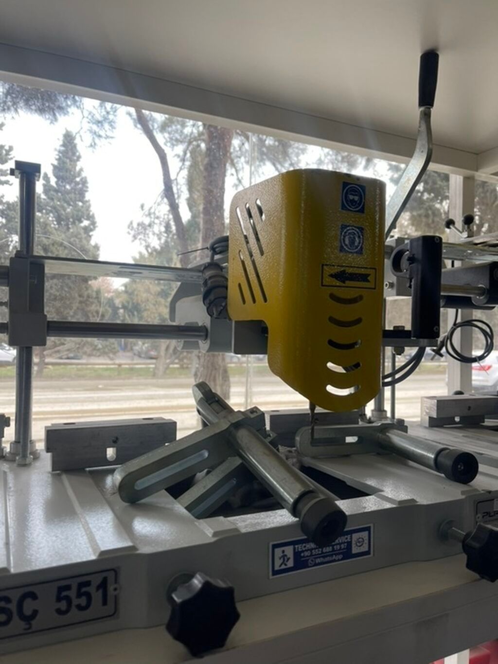 PLASTMAK SC 551 – PVC/Alüminium pəncərə və qapı istehsalı üçün - şəkil 2