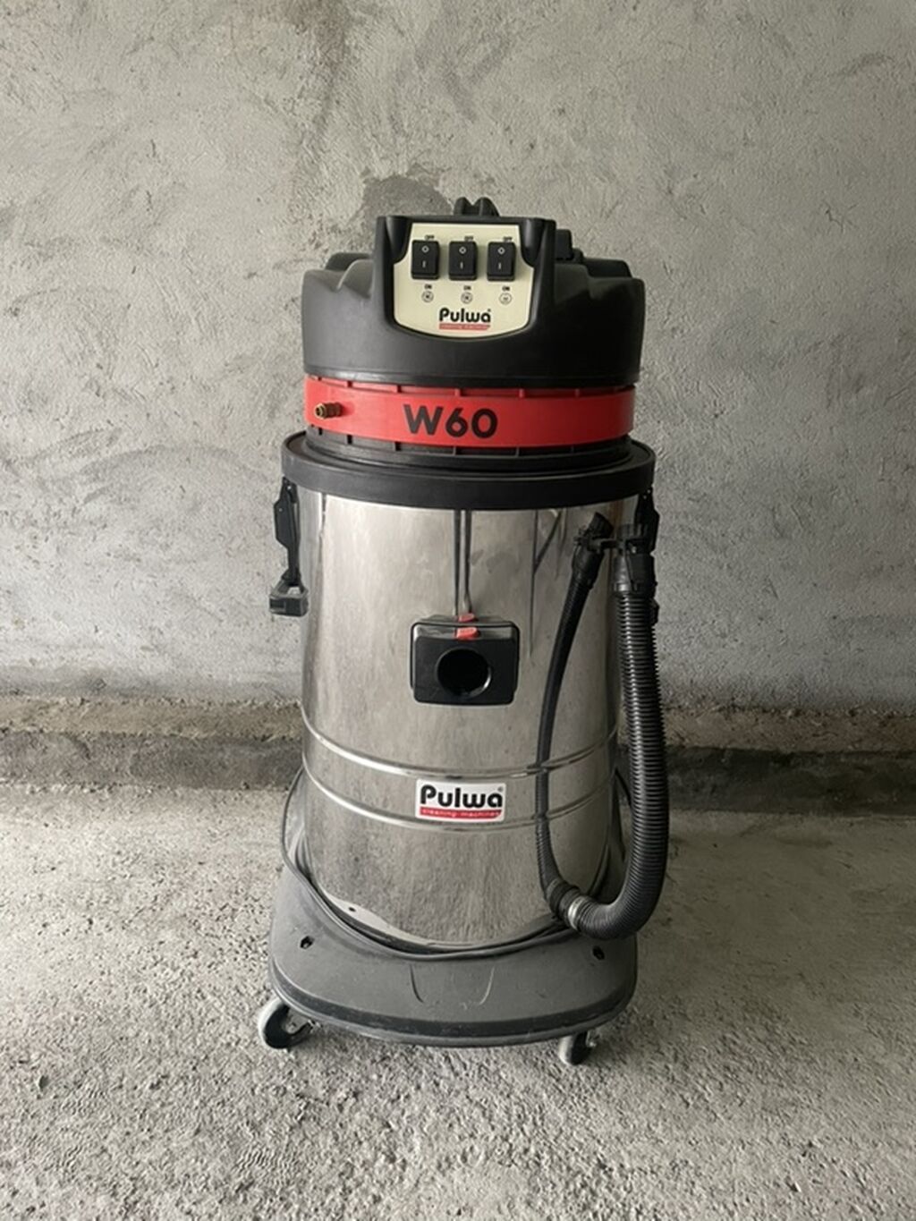 Pulwa W60 sənaye tipli tozsoran/ekstraktor Məhsul təsviri: - Pulwa