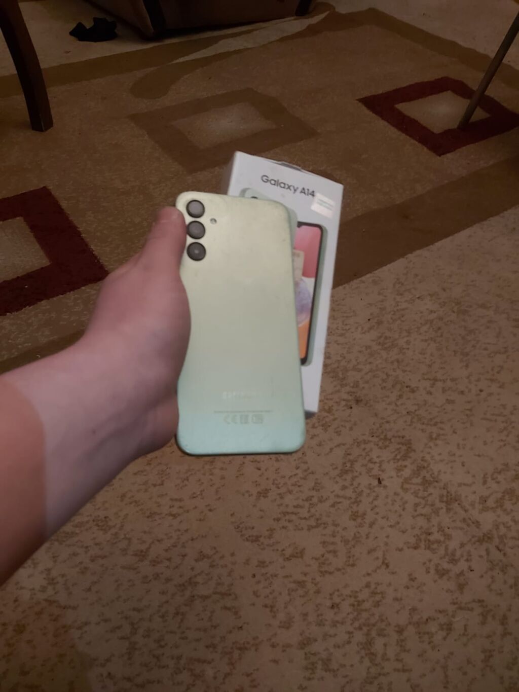 Samsung Galaxy A14, rəng - Yaşıl - şəkil 3