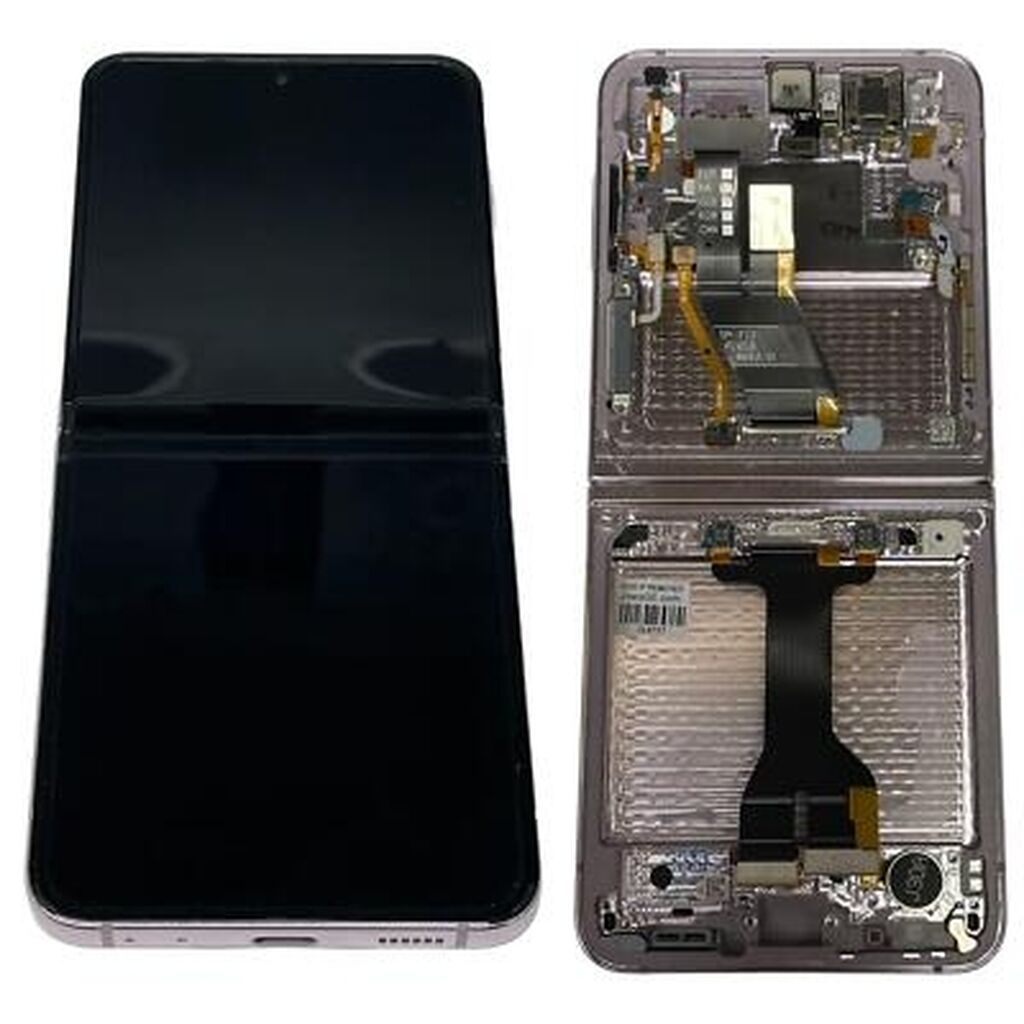 Samsung Z Flip ekrani. Samsung Z Flip modellərinin ekran lent - şəkil 3