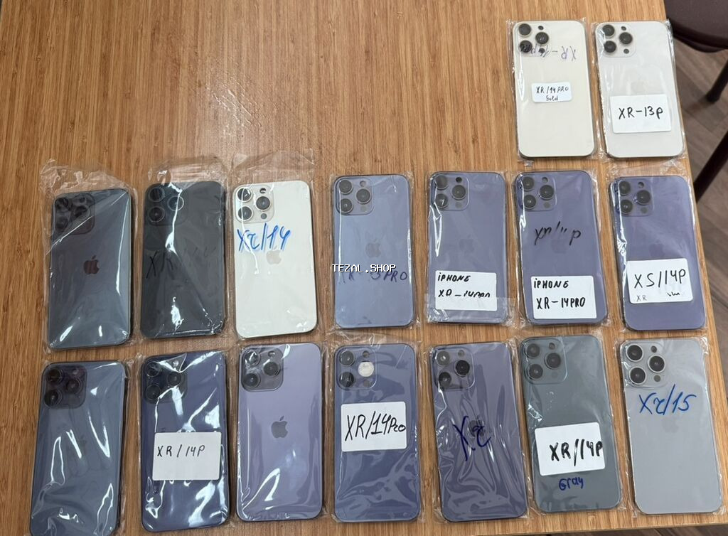 Məhsul: iPhone modelləri üçün arxa korpus/çəxol (housing) və kamera