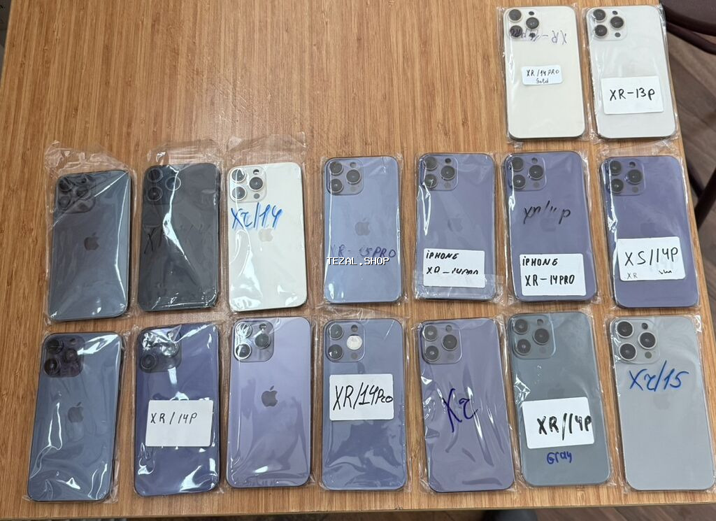 Məhsul: iPhone modelləri üçün arxa korpus/çəxol (housing) və kamera - şəkil 2