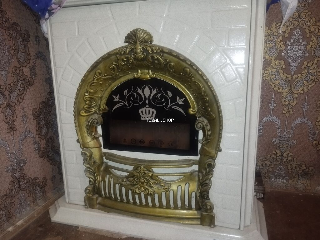 Kamin Peçi, yanacaq - Qaz