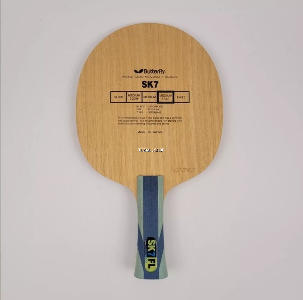Salam ariqinal Butterfly raketka taxtasi SK 7 FL temiz yapon istehsali - şəkil 4