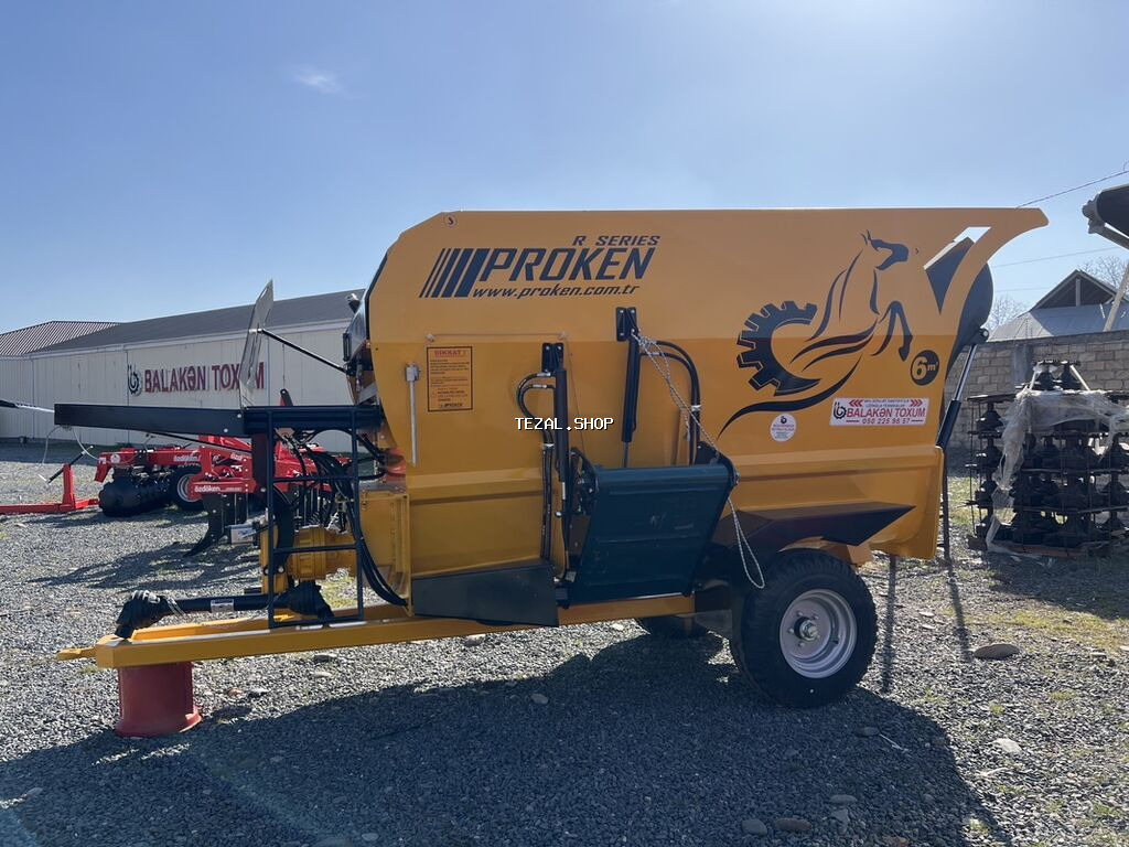 PROKEN R Series yem qarışdırıcı və paylayıcı (6 m³) - Həcmi: 6 m³ – - şəkil 2