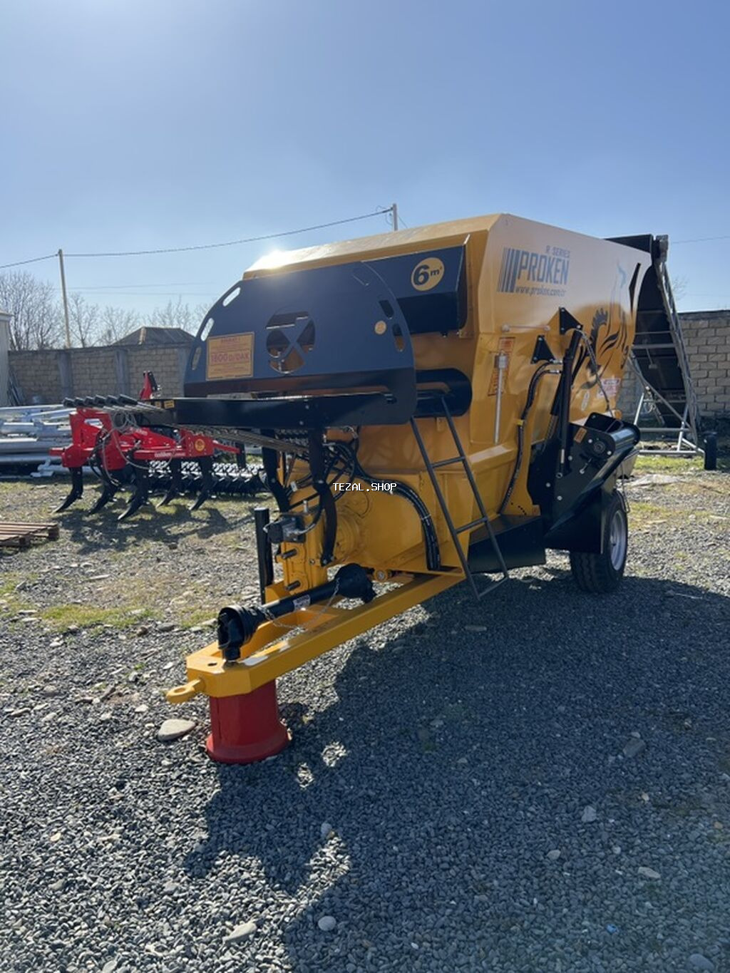 PROKEN R Series yem qarışdırıcı və paylayıcı (6 m³) - Həcmi: 6 m³ – - şəkil 4