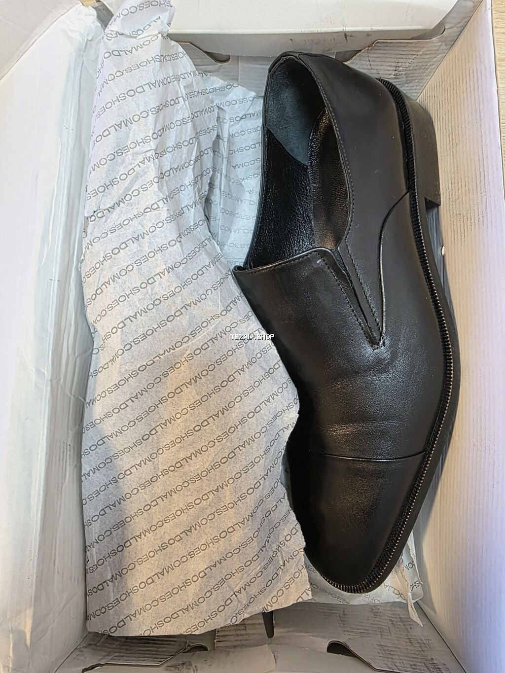 Orijinal ALDO kişi ayaqqabısı – klassik loafer. Yenidir geyinilməyib