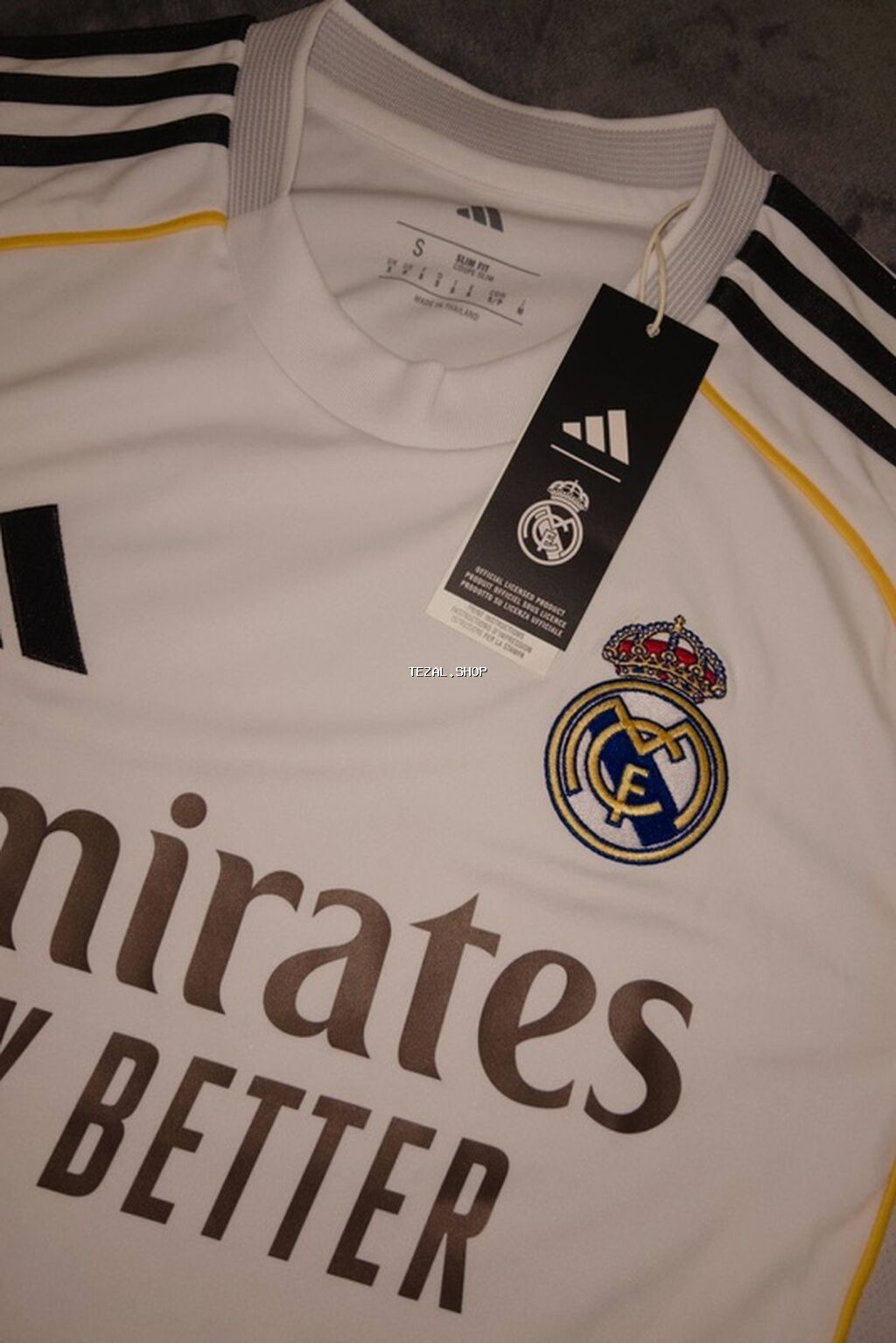 Futbolka, Adidas, S, rəng - Ağ