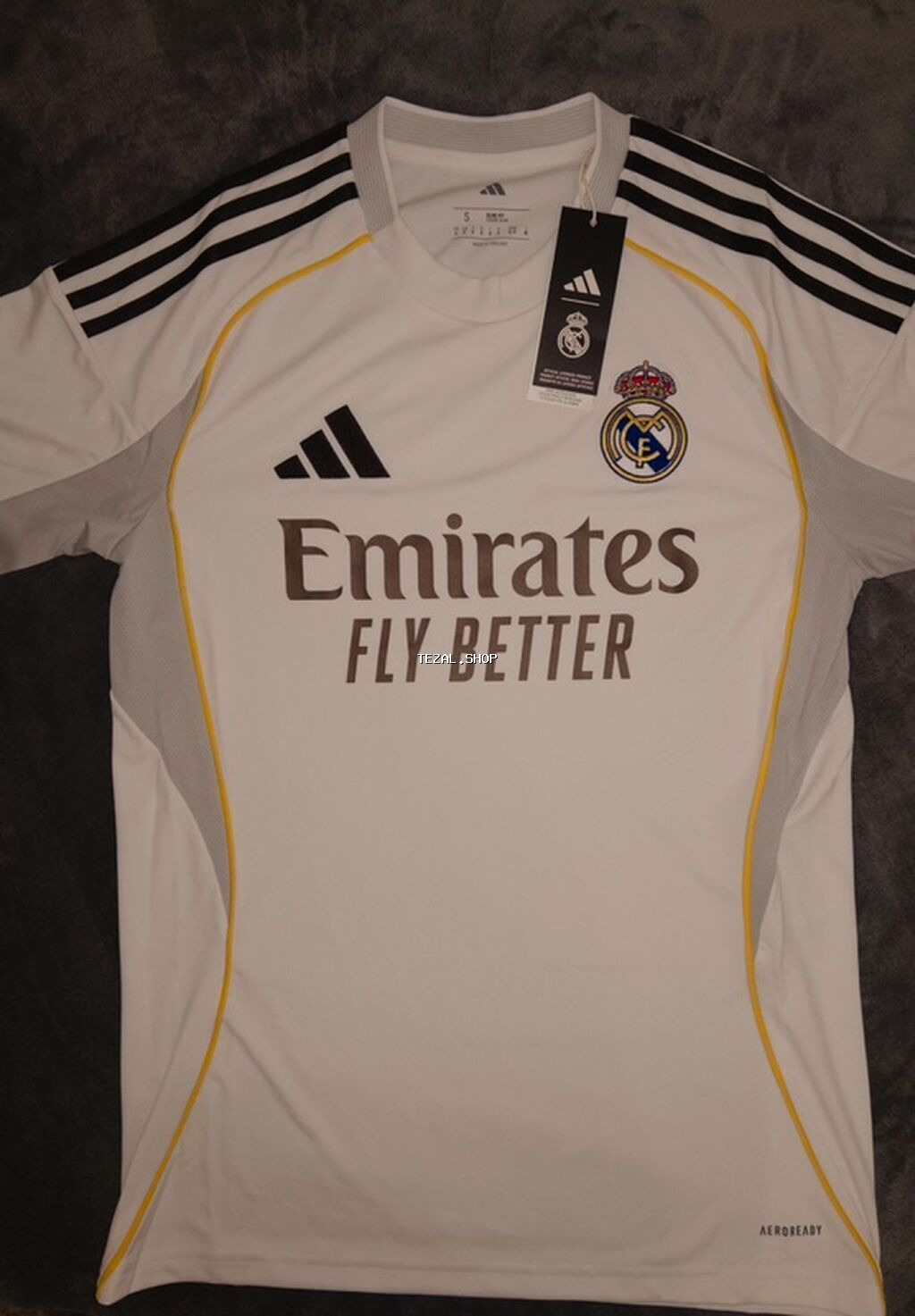 Futbolka, Adidas, S, rəng - Ağ - şəkil 3