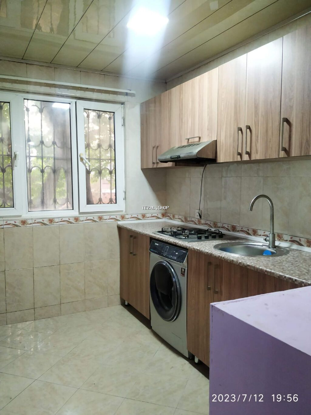 Yeni Günəşli A/B massivi 9 mərtəbəli binanın arxa tərəfdən 1ci - şəkil 3