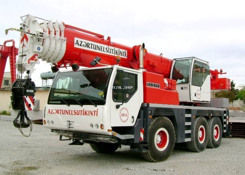 Kran İcarəsi Liebherr "Azərtunelsutikinti" MMC 30 t - 220 t -a dək