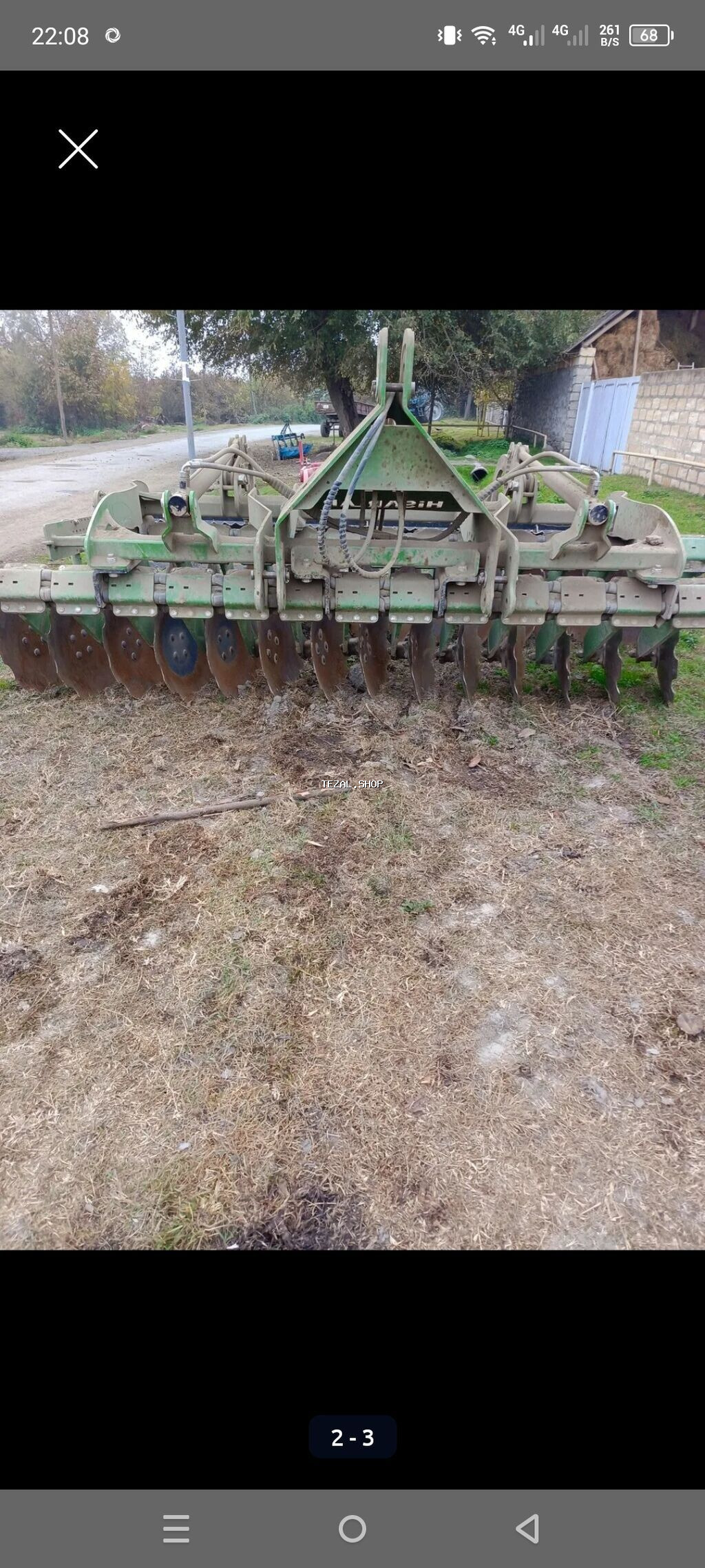 Hisarlar ağır diskli borona - Brend/model: Hisarlar ağır tip diskli