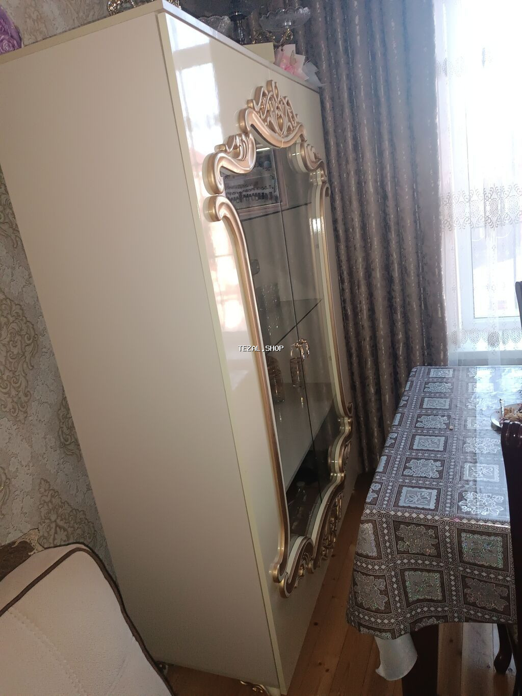 Şüşəli dolab vitrini - şəkil 5