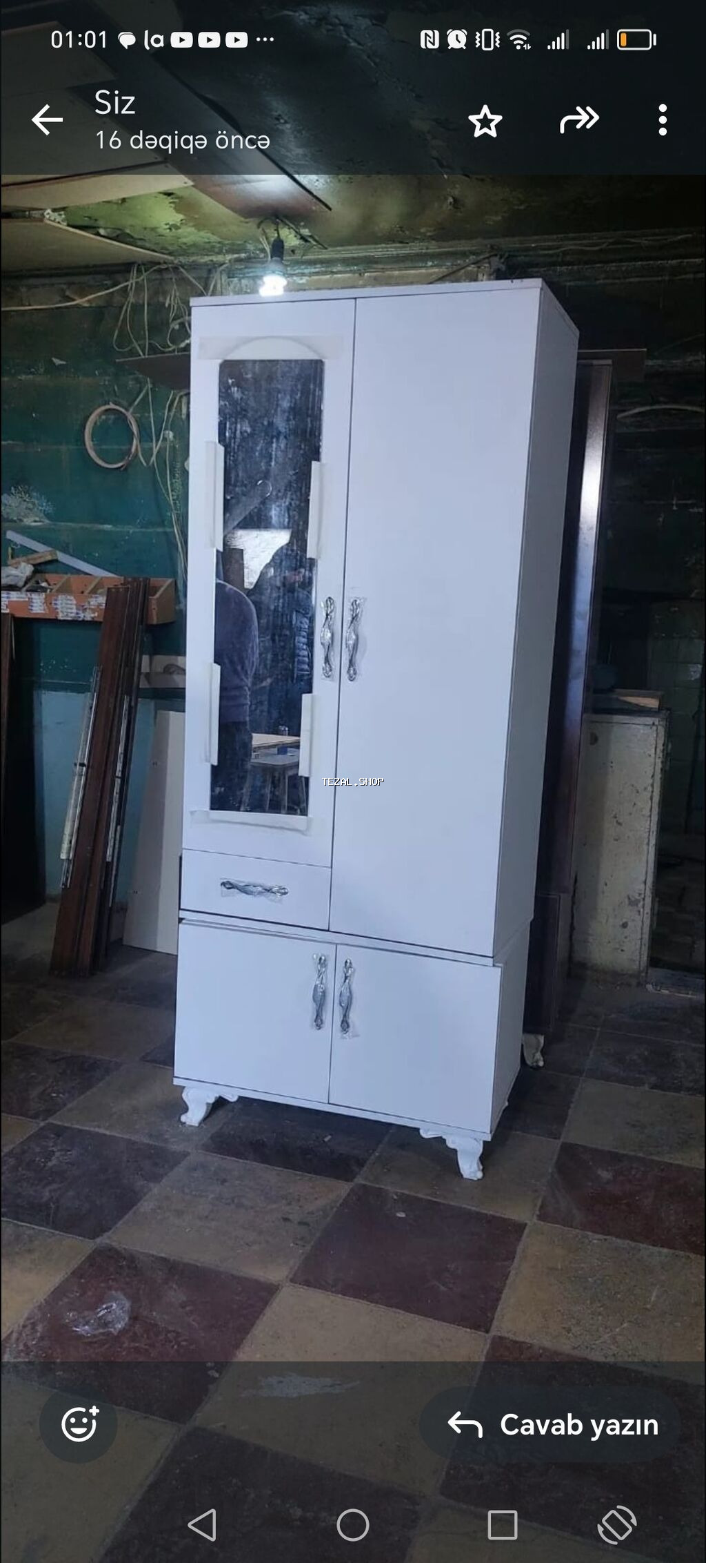 Funksional və zərif dolab, gündəlik istifadə üçün əlverişlidir. Bu - şəkil 4