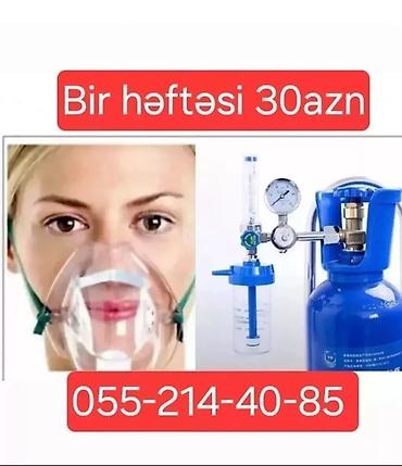 Tibbi Oksigen Balonu icarəsi və satışı Xəstələrin ev şəraitində - şəkil 2