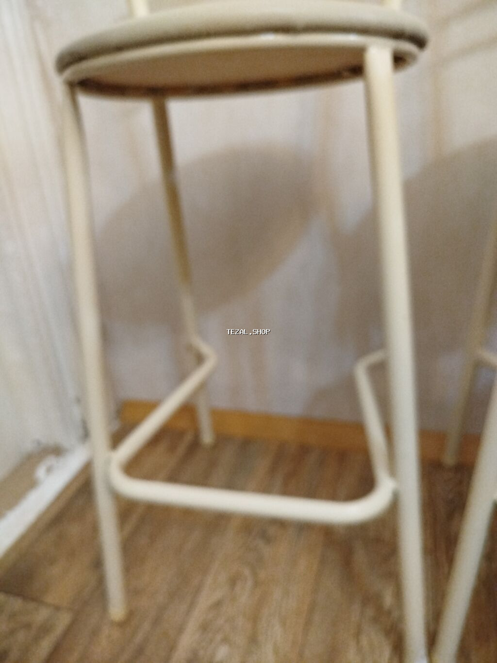 Məhsul: 2 ədəd bar taburesi/stul - Rəng: krem (bej tonları) - Karkas - şəkil 3