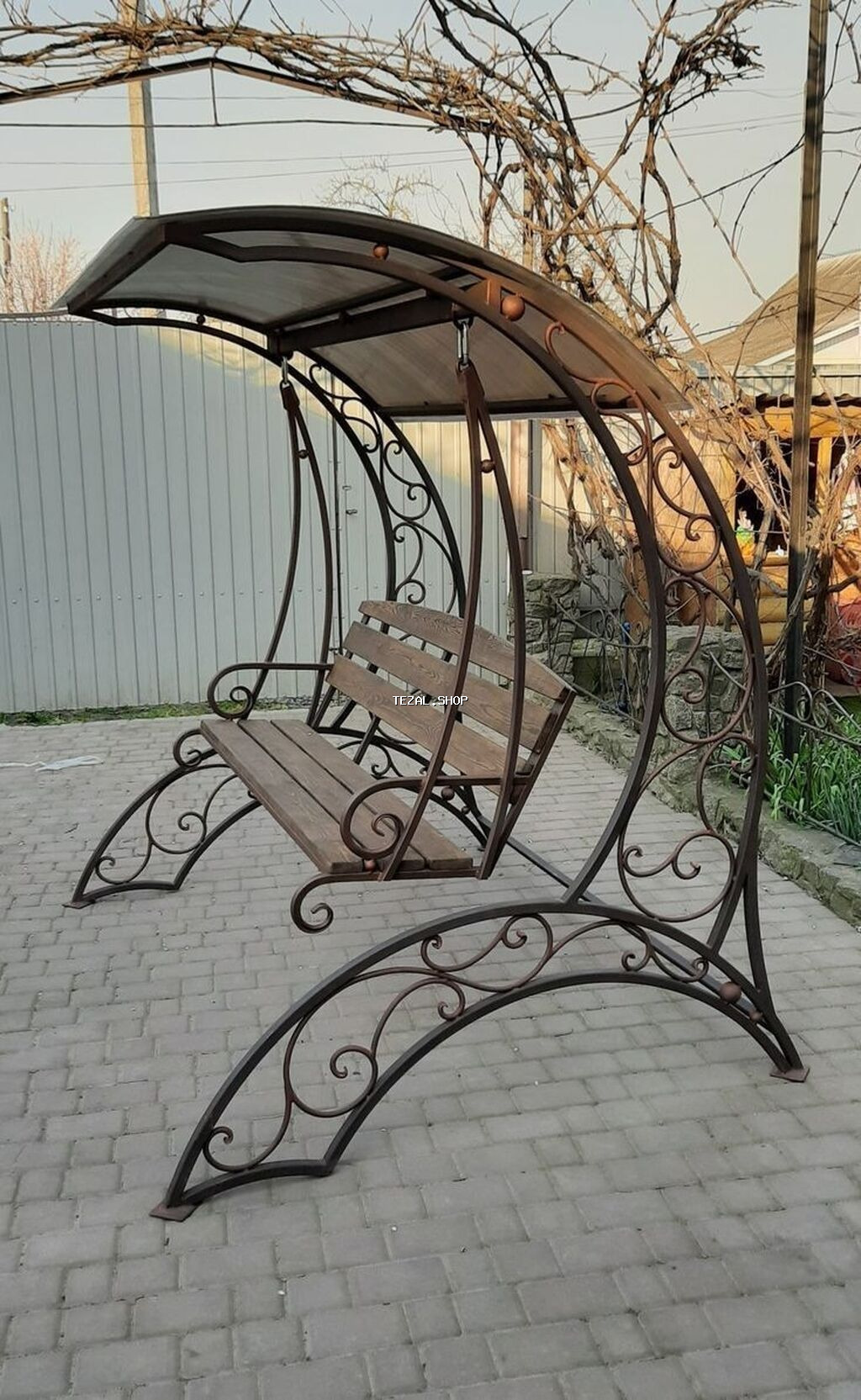 Yeni, Divan-yelləncək, Zontikli, Metal