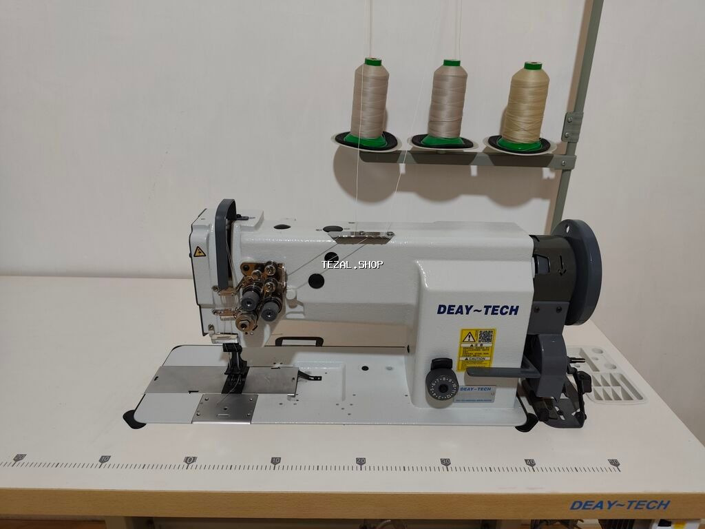 DT - 20618 - 2 model DEAY - TECH qoşa tikiş dəri maşını.Yenidir. Xahiş