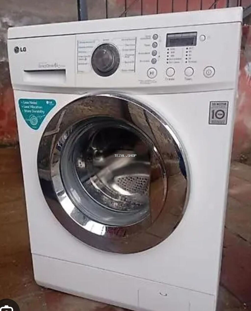 LG önyükləməli paltaryuyan maşın - Smart Inverter Direct Drive