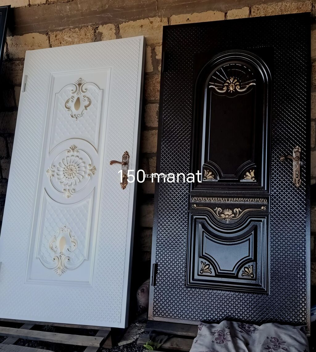 Metall seyf qapılar – klassik və dekorativ rellefli dizaynlar -