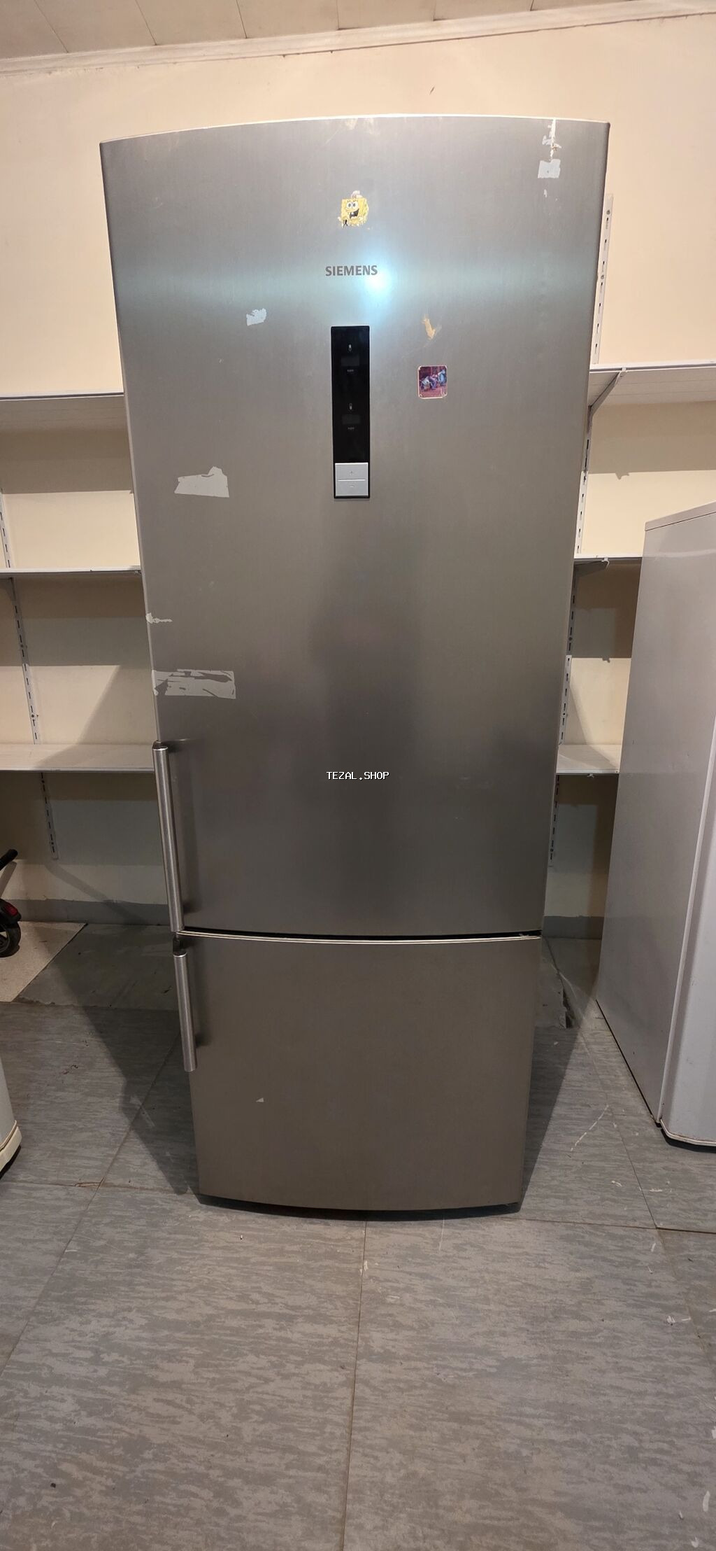 2 qapılı Siemens Soyuducu Satılır, rəng - Gümüşü