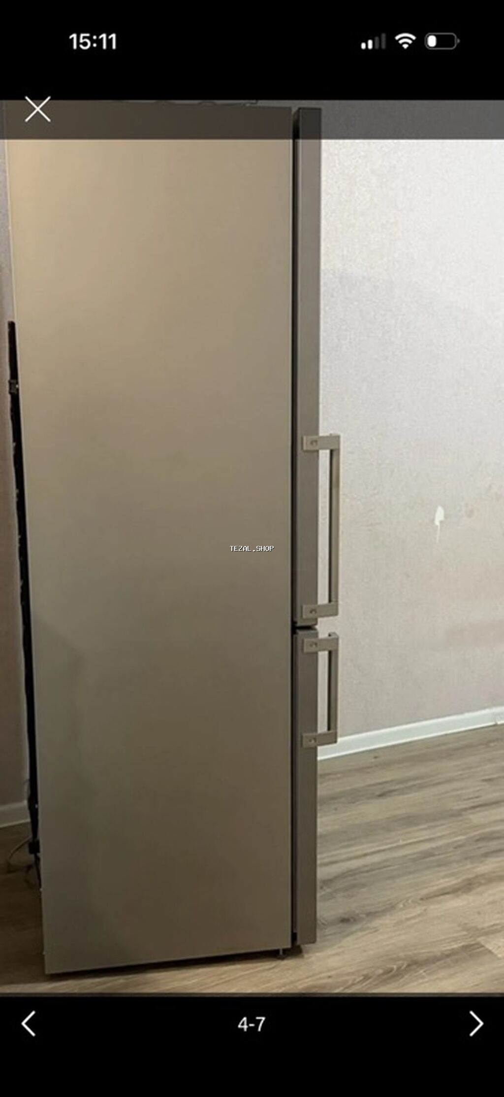 2 qapılı Yoshiro Soyuducu Satılır, rəng - Gümüşü - şəkil 4