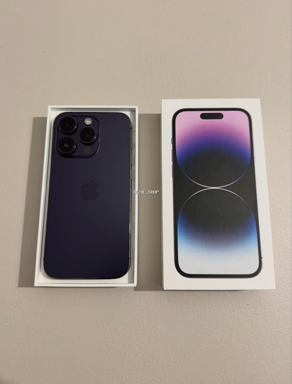 IPhone 14 Pro, 256 GB, Pacific Blue, Zəmanət, Kredit, Face ID