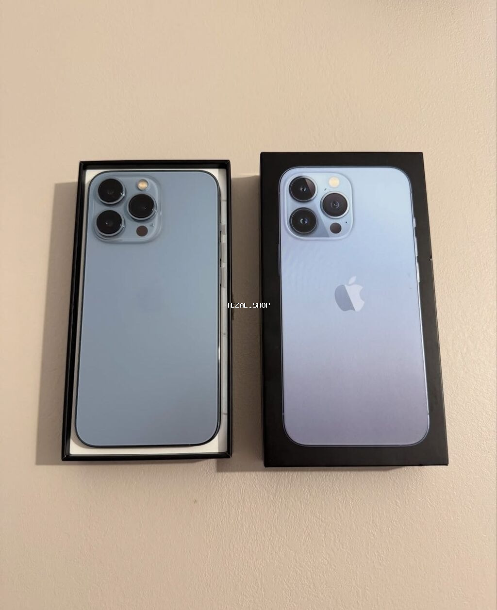 IPhone 13 Pro, 256 GB, Sierra Blue, Zəmanət, Kredit, Face ID