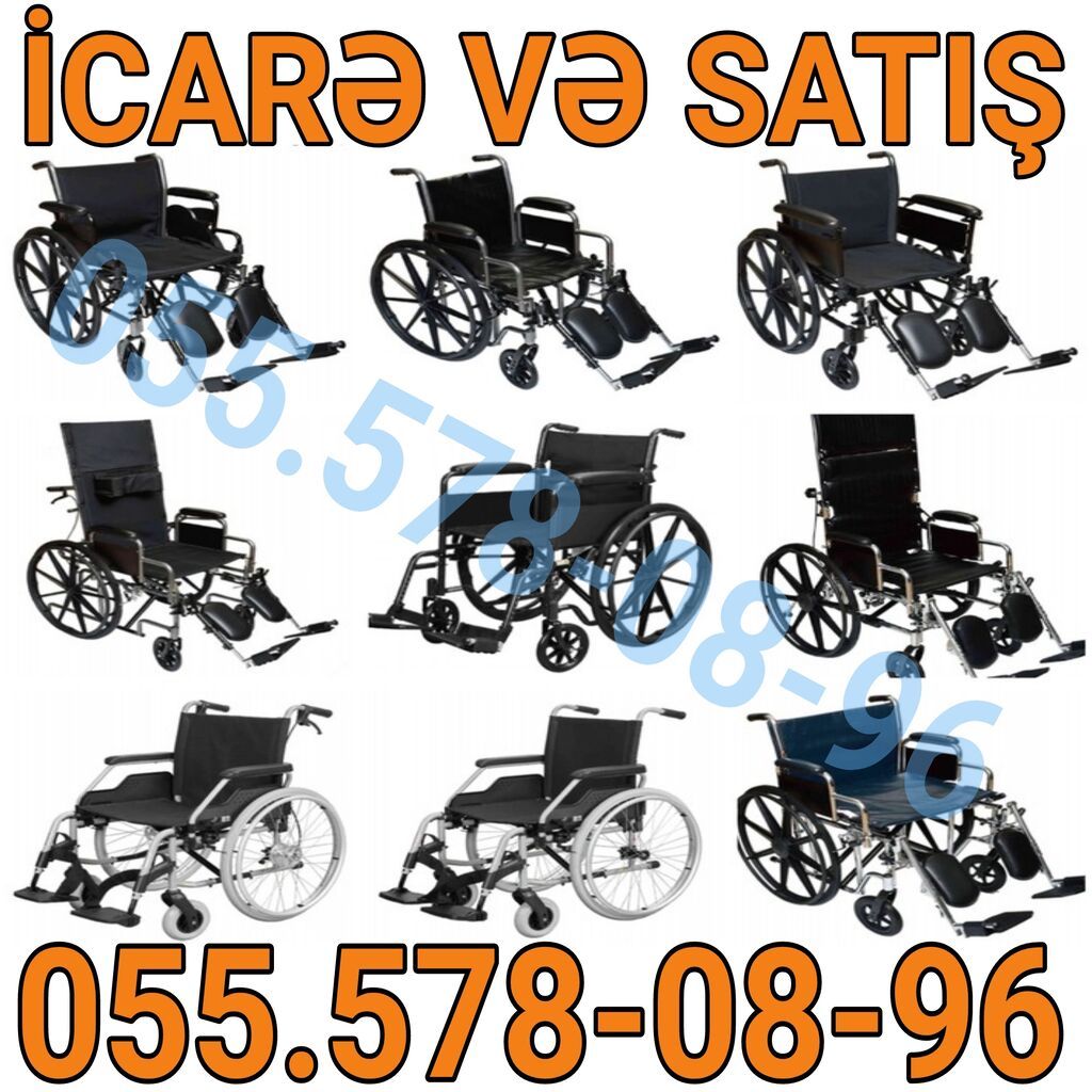 Müxtəlif növ əlil arabalarının satışı və icarəsi. Xüsusiyyətlər: -