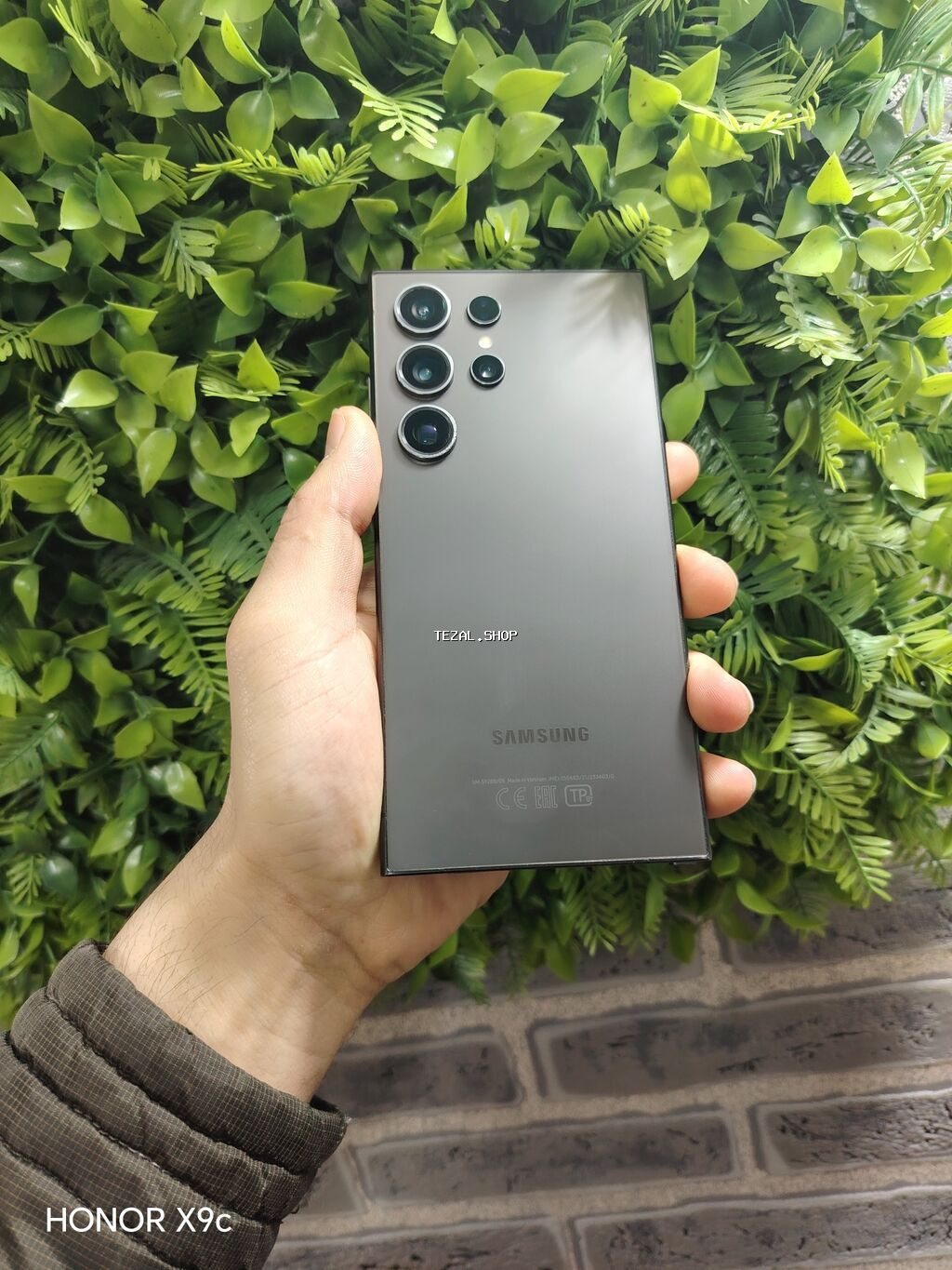 Samsung Galaxy S24 Ultra, 256 GB, rəng - Qara, Zəmanət, Barmaq izi, Simsiz şarj