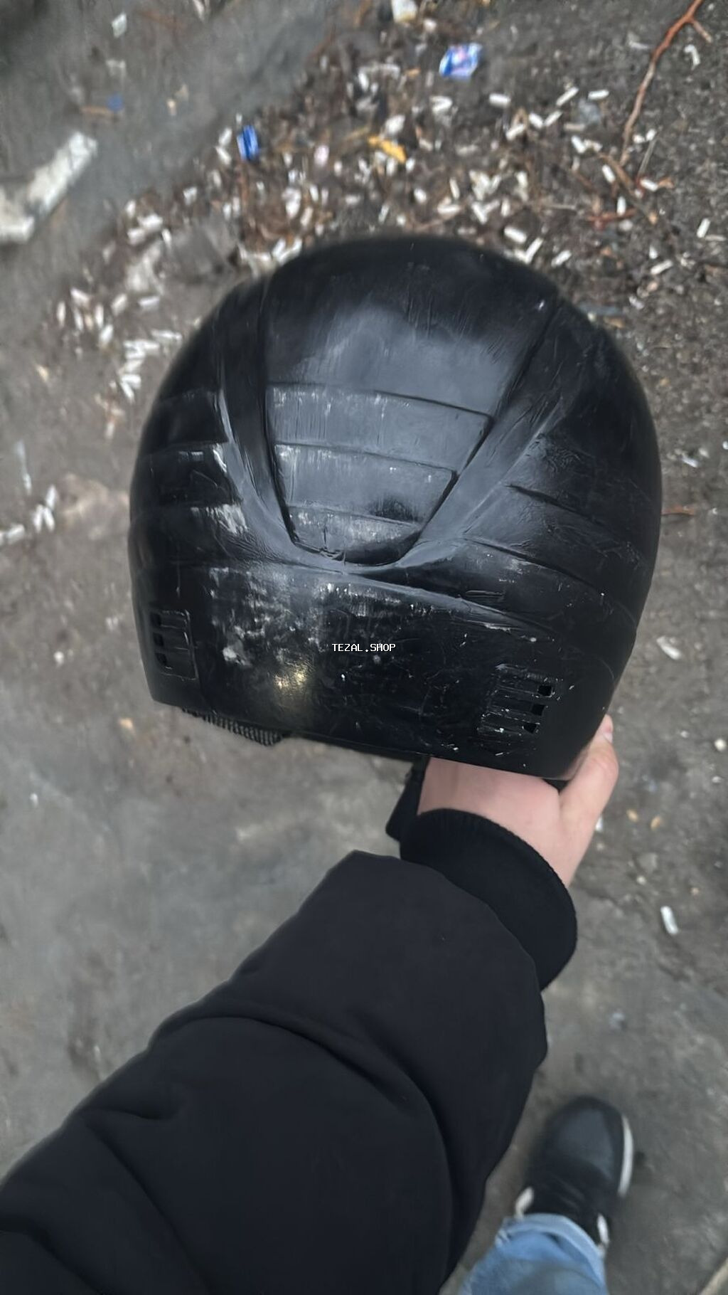 Dəbilqə normal vəziyyətdə əlim yandı satılır ciddi alıcılar narahat - şəkil 3