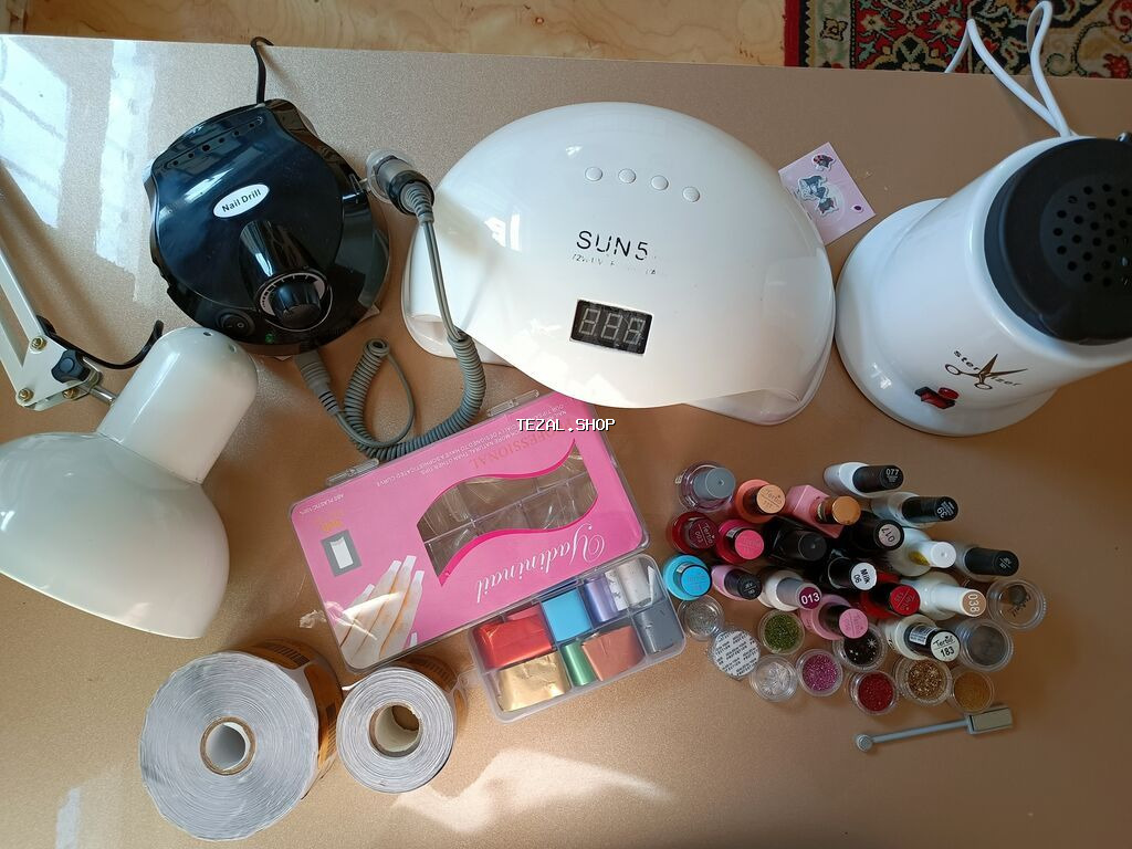 Salam! Ev şəraitində və ya başlanğıc üçün tam manikür dəsti satılır - şəkil 4