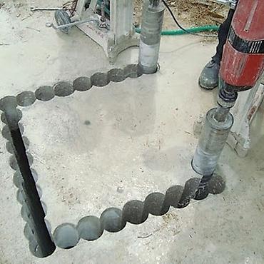 Beton kesimi deşimi hidravlik kesim karot delim dd200 sesiz tozsuz - şəkil 4