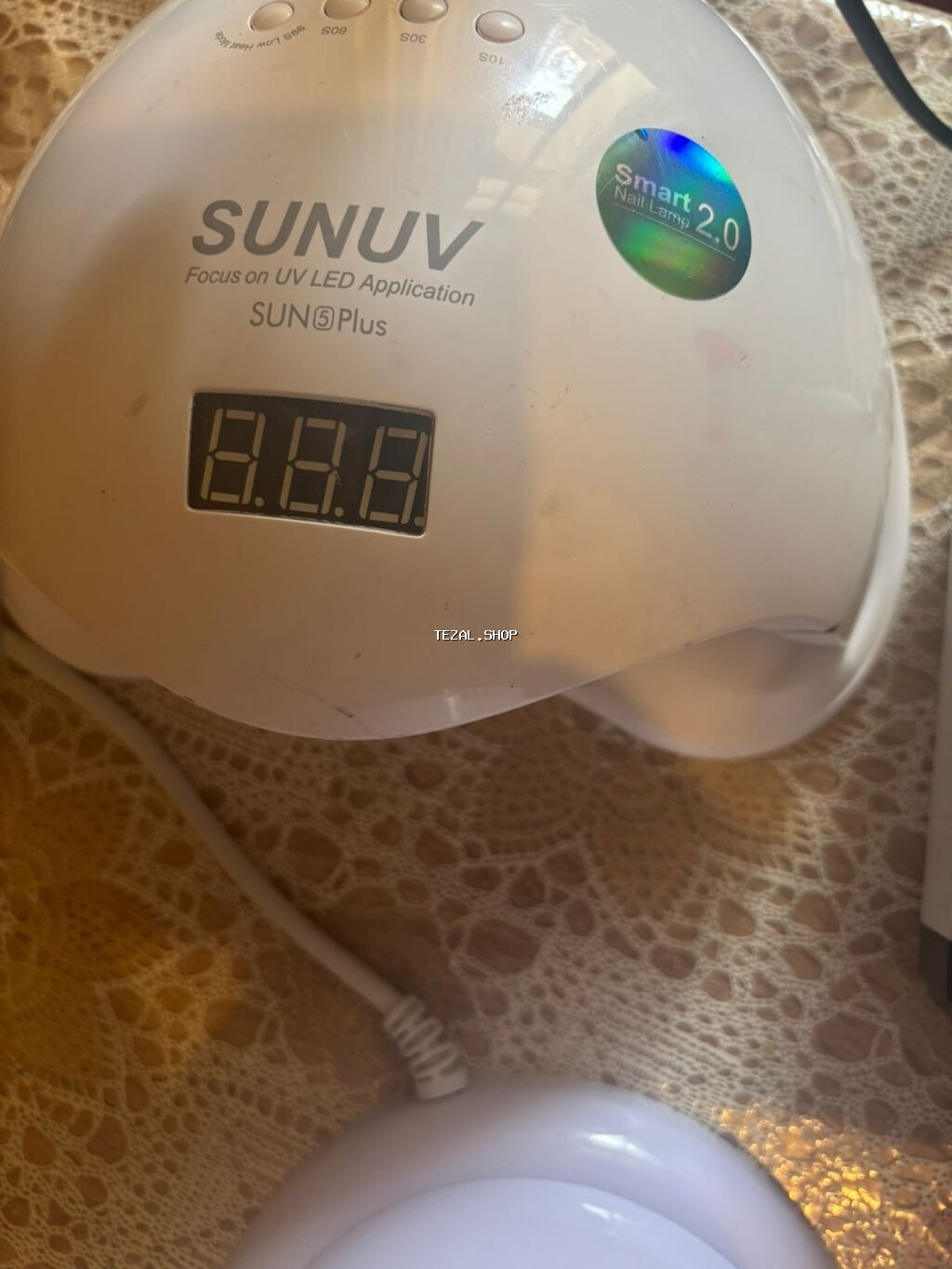 Manikür üçün peşəkar set Komplektdə: - SUNUV SUN5 Plus Smart Nail - şəkil 4