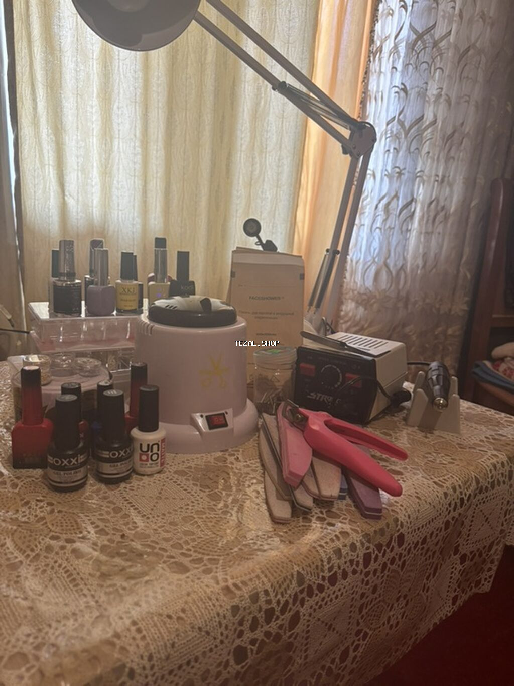 Manikür üçün tam avadanlıq dəsti Peşəkar və ev istifadəsi üçün uyğun