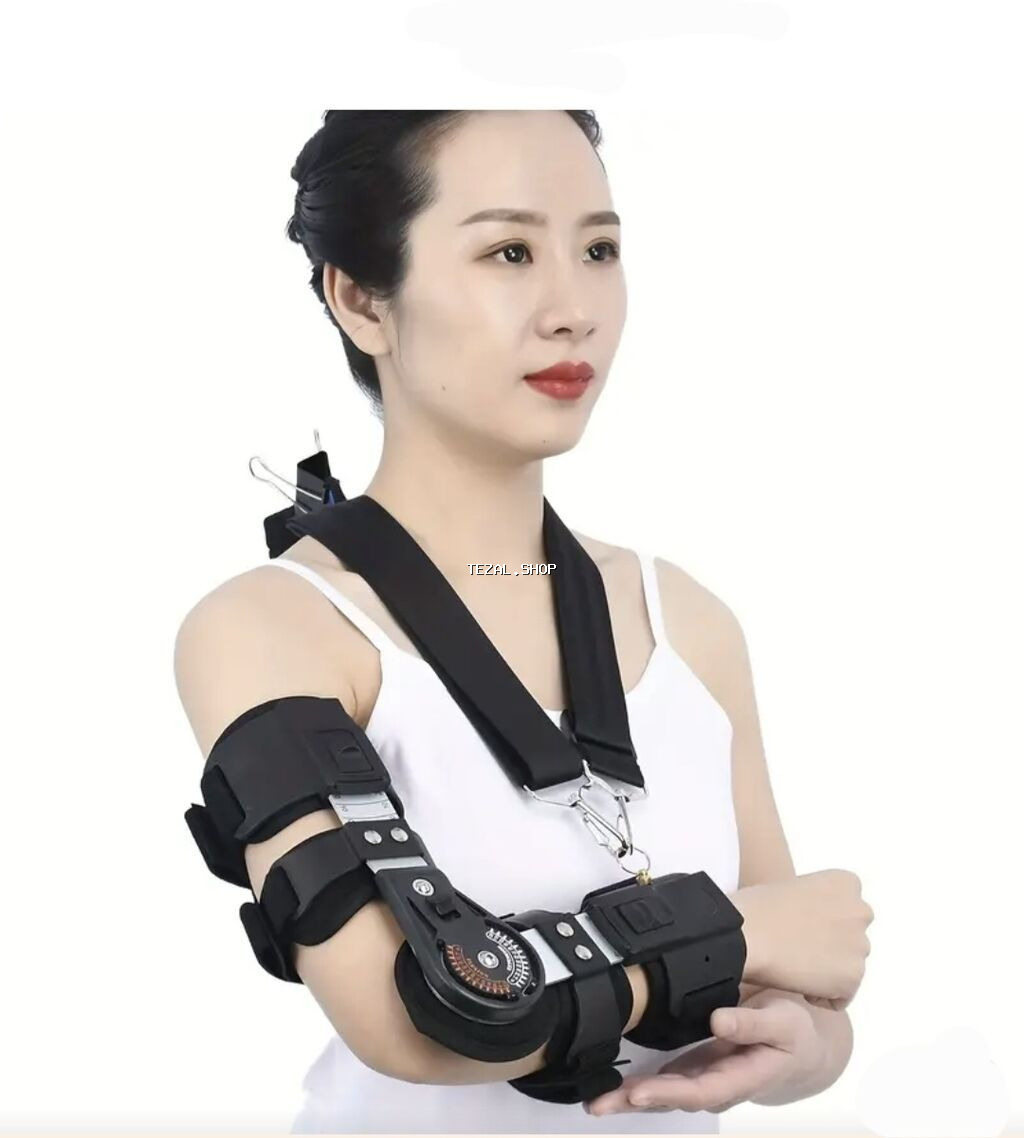 Tənzimlənən dirsək breysi və qol asqısı çatdirilma var ümvana - Qol