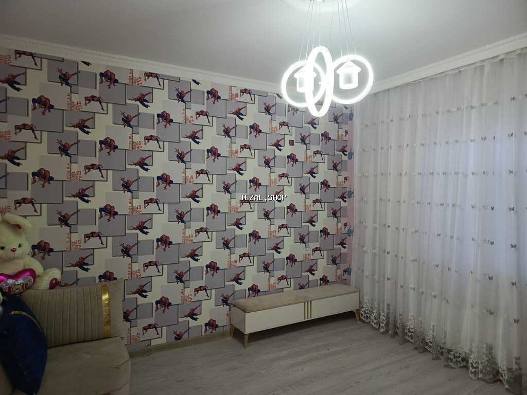 Uşaqlı ailələr üçün ideal, zövqlə tərtib olunmuş mənzil interyeri - şəkil 3