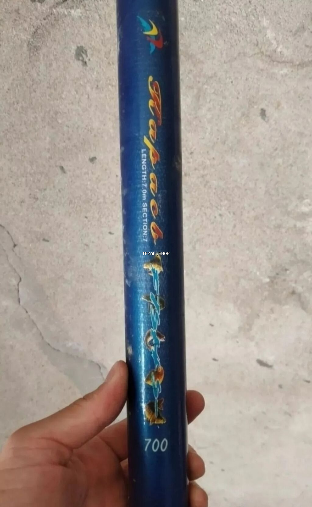 Balıqçılıq qamışı - Uzunluq: 7.0 m (şkafda/boruda “LENGTH 7.0 m” qeyd - şəkil 2