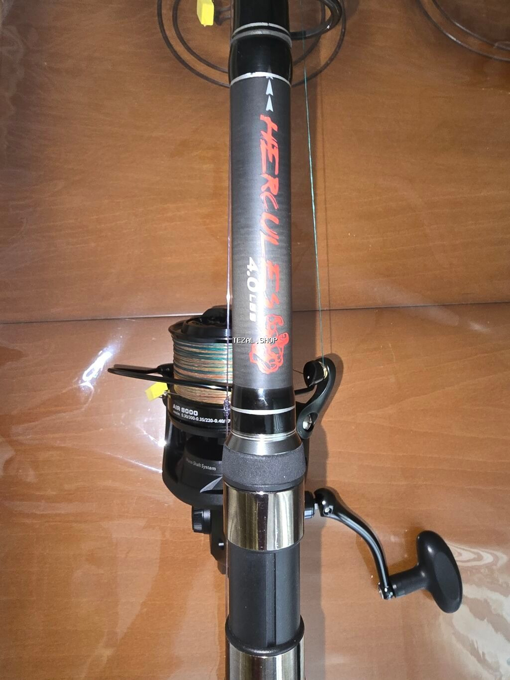 Salam. 2 spininq 3.6m 4 lb və 2 əd katuşka Darmelli 8000. Ümumi - şəkil 3