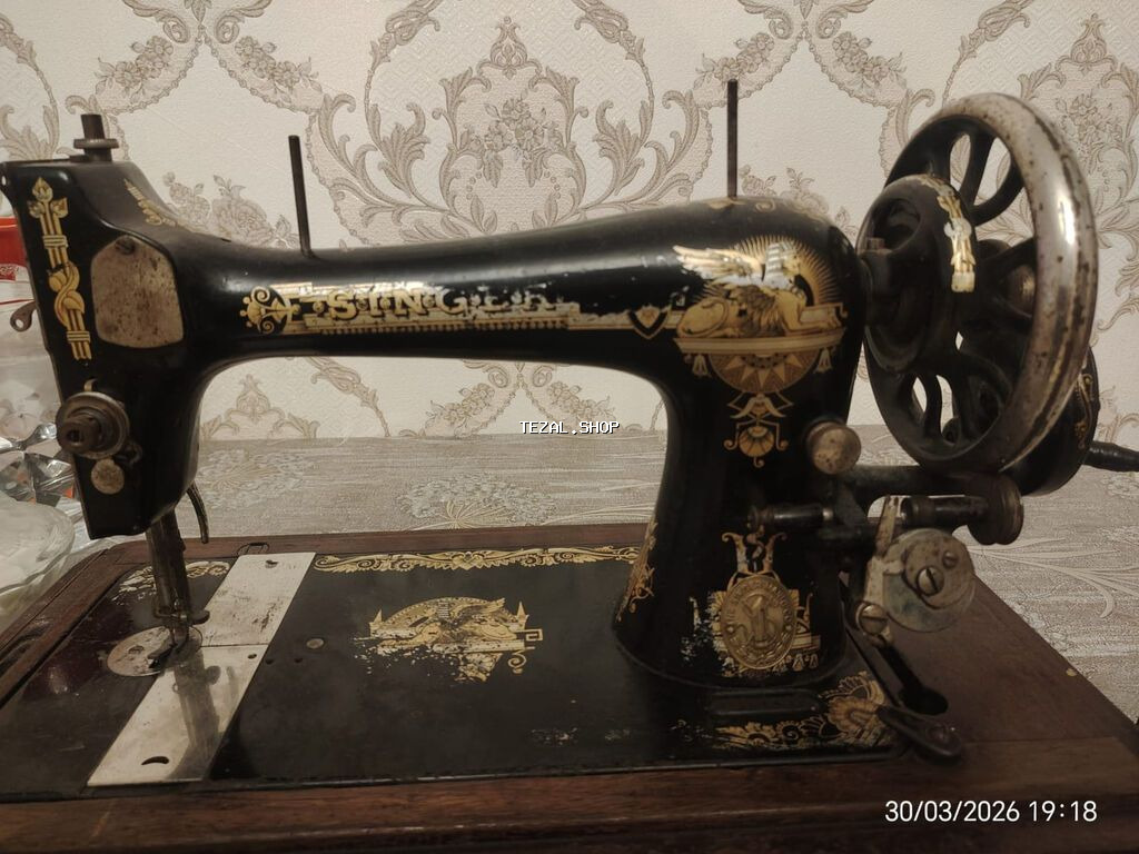 Singer paltar maşını satılır işlekdir qarabağdan gəlmedir rial