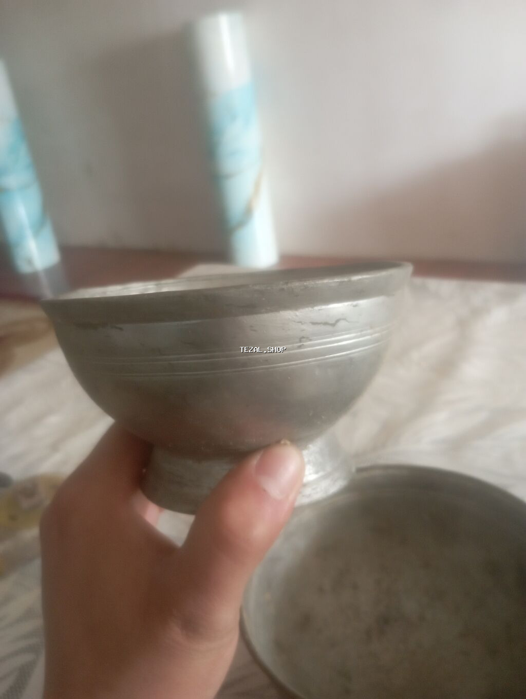 Kasalar, 4 ədədli dəst, rəng - Boz, Metal - şəkil 2