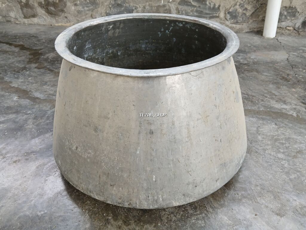 Qazan, rəng - Boz, Mis, 5-dən çox l, Azərbaycan