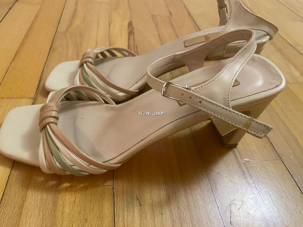 ELLE Orijinal Qadın Səndəli – Kvadrat Burun, Çox Rahat 38 Ölçü Məşhur