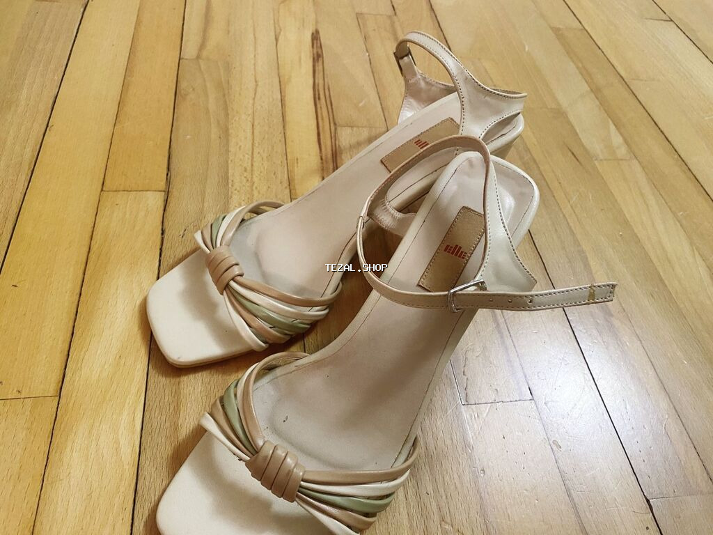 ELLE Orijinal Qadın Səndəli – Kvadrat Burun, Çox Rahat 38 Ölçü Məşhur - şəkil 2